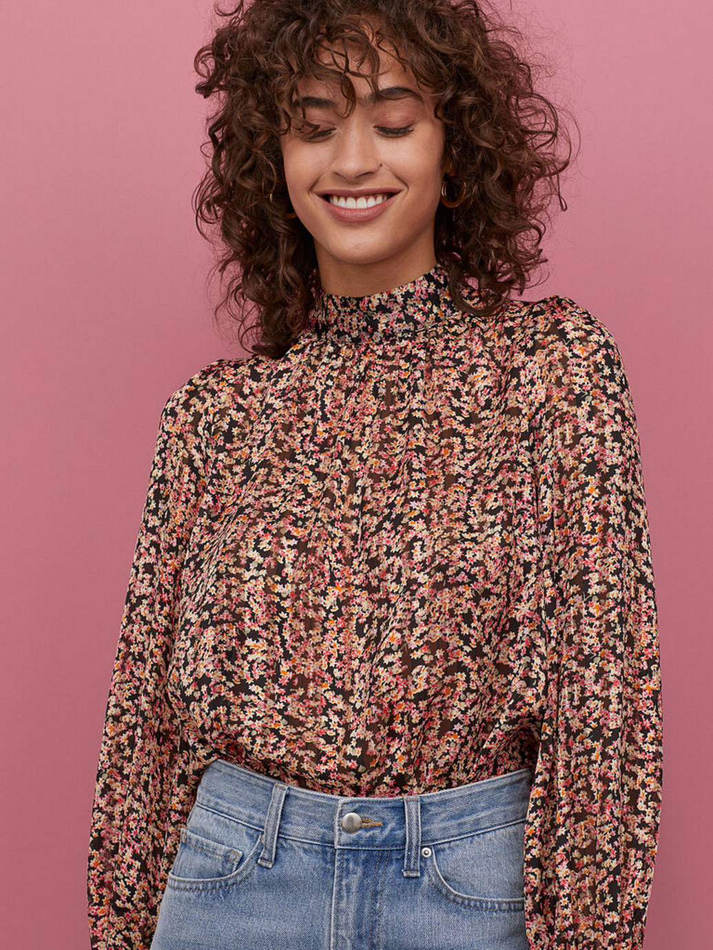 

Блузка H&M 0859247-1 L Черная