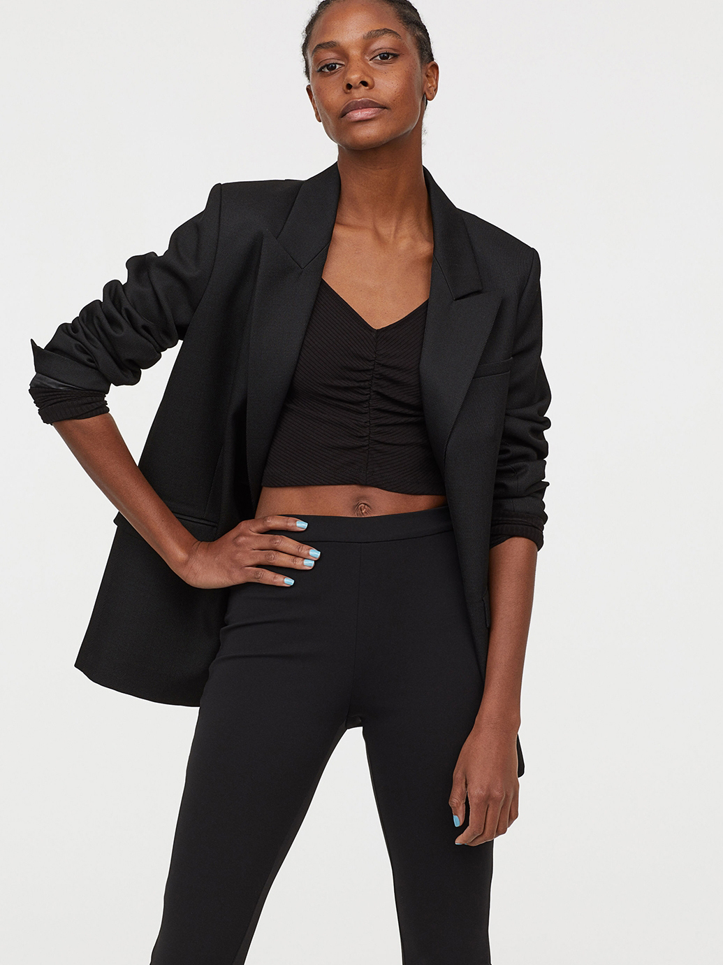 

Капри H&M Sport 0782784-9 S Черные