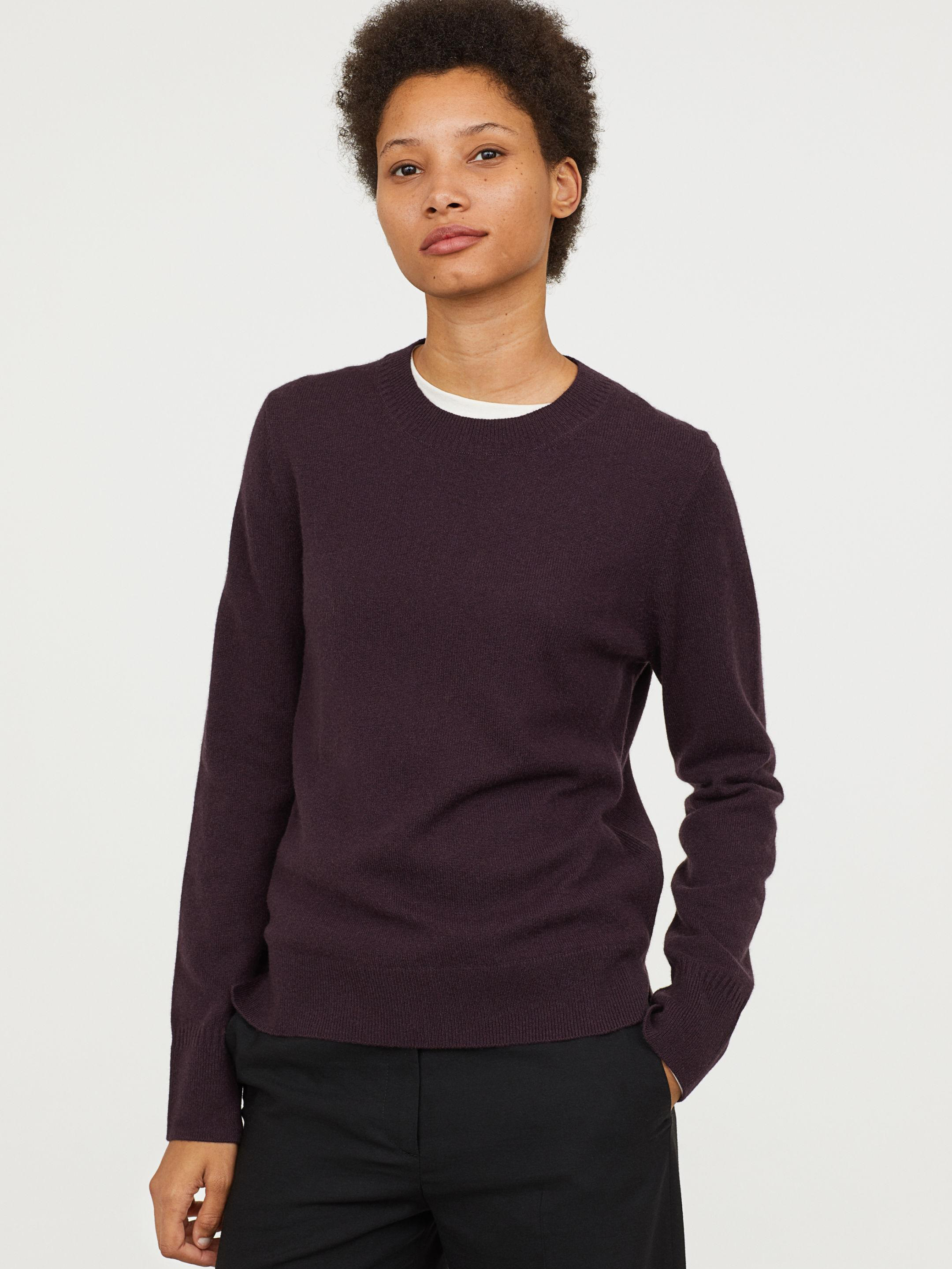 

Джемпер H&M 0670752-8 L Фиолетовый