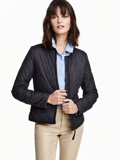 

Куртка H&M 0345133-3 44 Темно-синяя