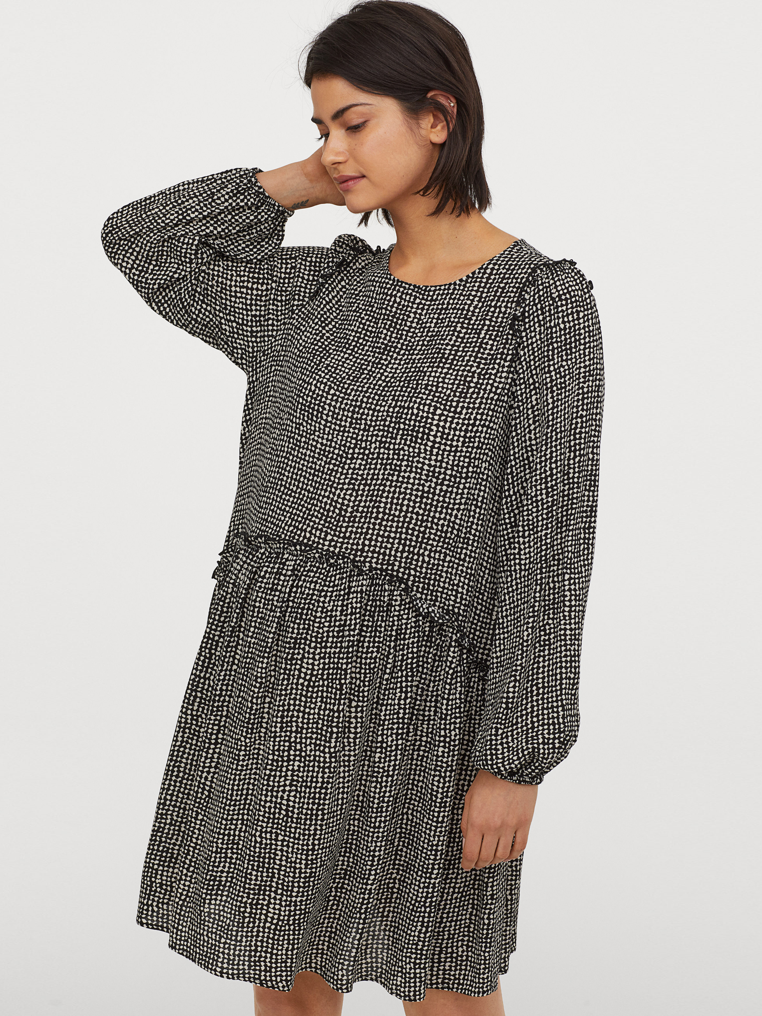 

Платье для беременных H&M 0830877-1  Черное, Платье для беременных H&M 0830877-1 L Черное