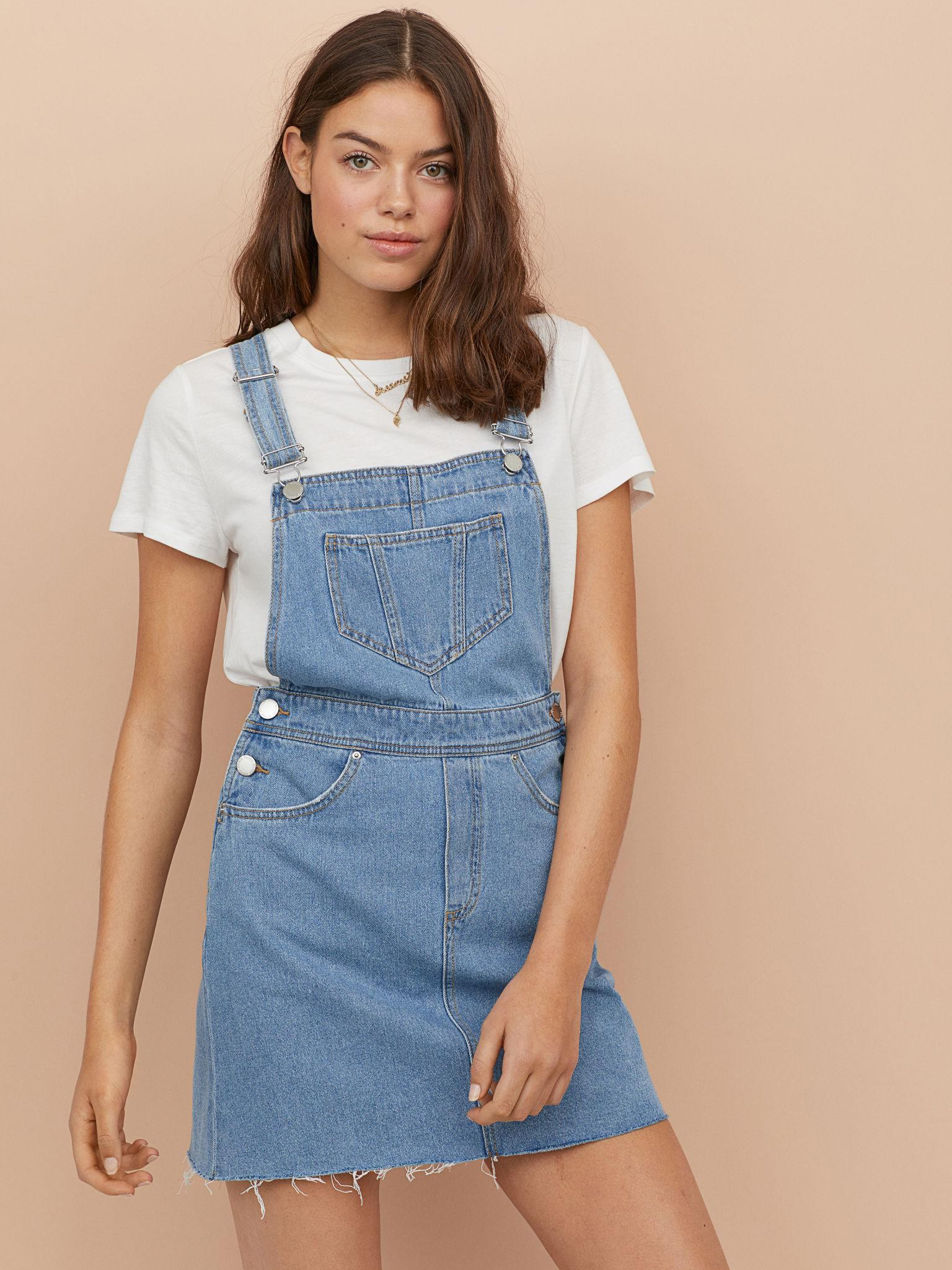 

Сарафан джинсовый H&M 0696733-9 40 Голубой