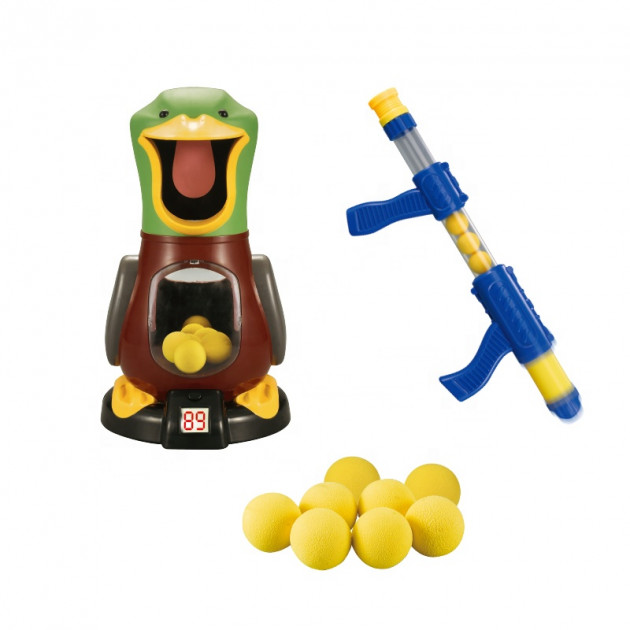 

Игрушечный набор пистолет для стрельбы по утке Duck Shooting детский домашний тир Утка с ружьём
