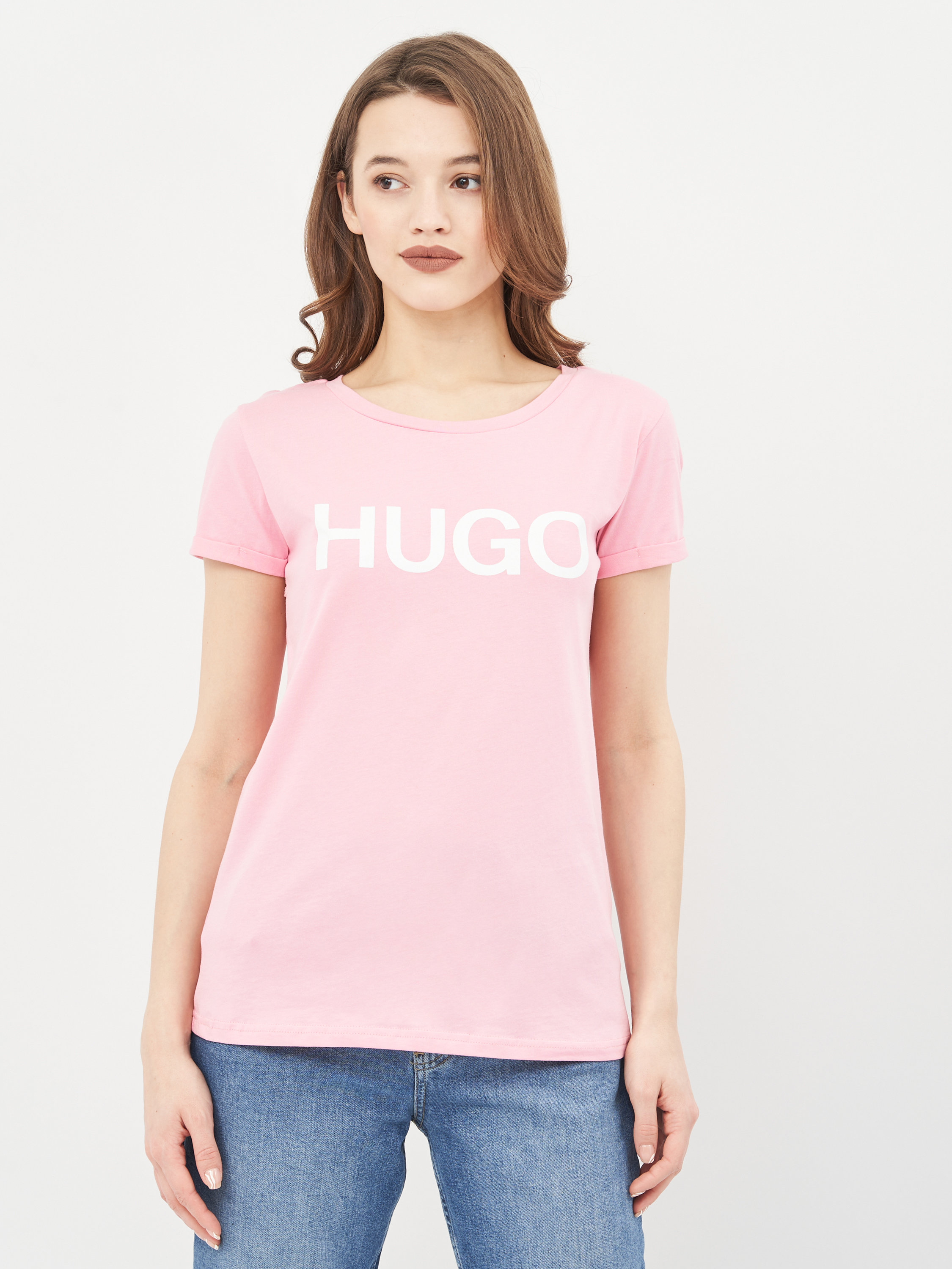 

Футболка Hugo Boss 10512.4 L (46) Розовая