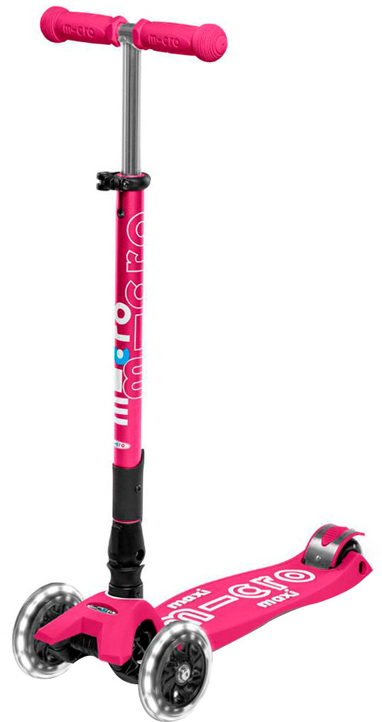 

Самокат Micro Maxi Deluxe LED Розовый (MMD096)