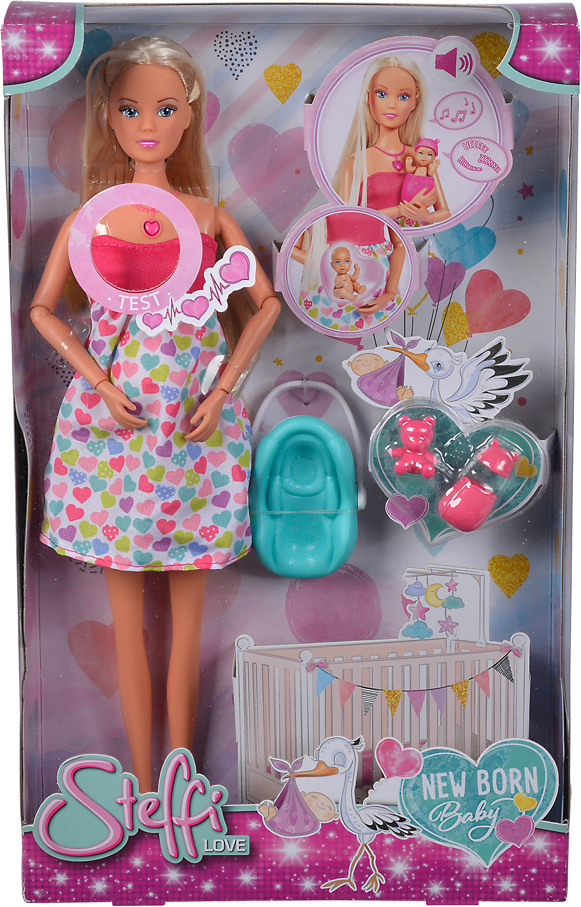 

Кукольный набор Simba Toys Штеффи-беременная с аксессуарами (5733480) (4006592064969)