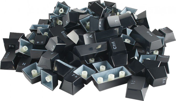 

Набор кейкапов GLORIOUS ABS - DS104 Key - US layout, black (G-104-Black)