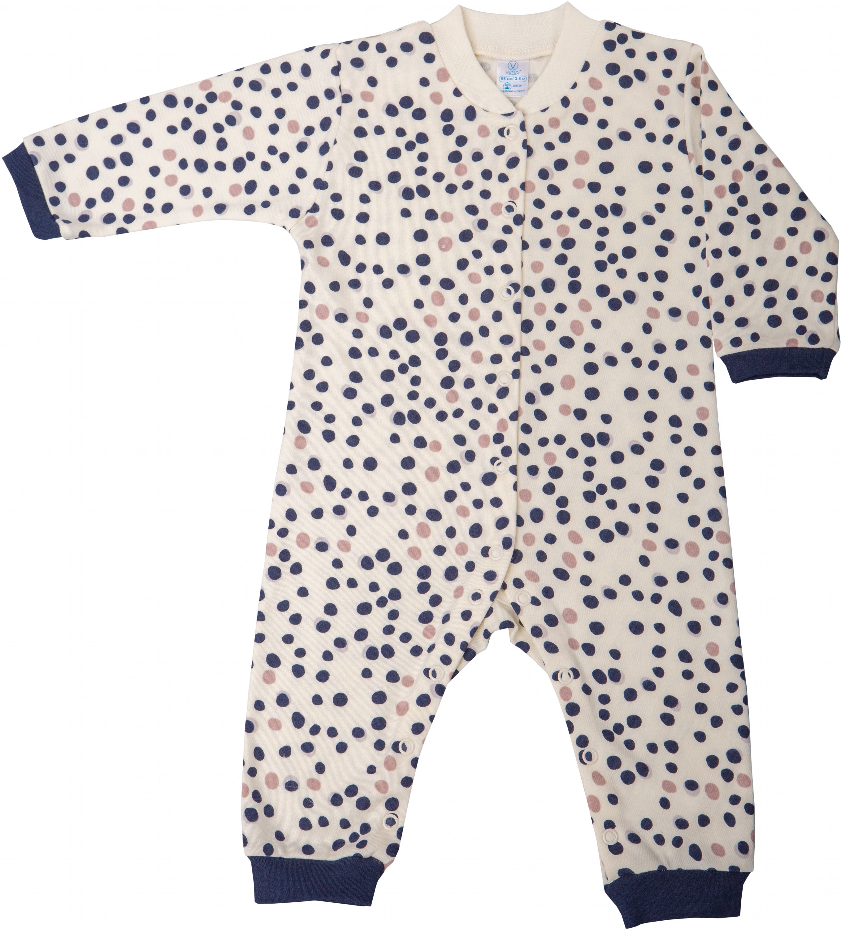 

Человечек Baby Veres Leo-2 101-3.86-2 68 см Молочный
