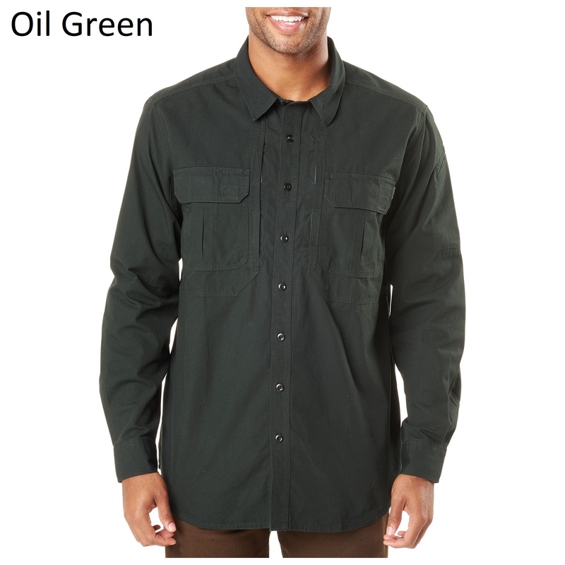 

Полевая тактическая рубашка 5.11 Expedition Long Sleeve Shirt 72466 Medium, Oil Green
