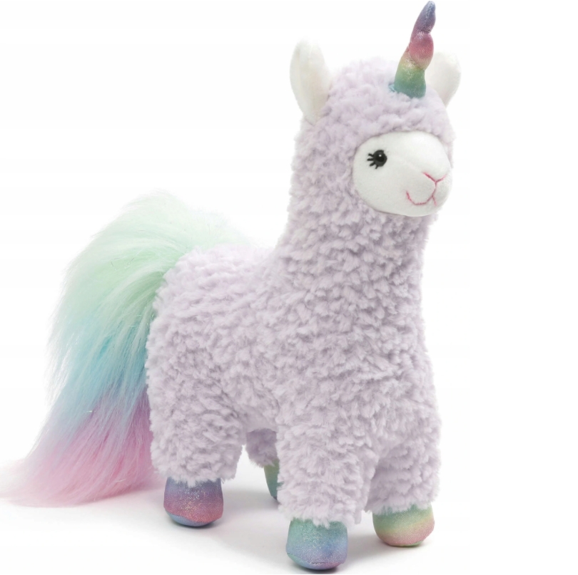 

Мягкая игрушка, талисман Радужная Лама Единорог GUND LAMA UNICORN Оригинальная лицензия 32 х 21 х 9 см (6055508)