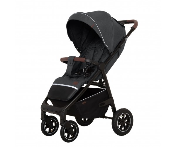 

Прогулочная коляска CARRELLO Bravo CRL-5512 с дождевиком, Темно-серая