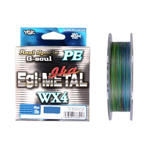 

Шнур YGK G-Soul EGI Metal 180m мультиколор #0.6/0.128mm 12lb/4.9kg