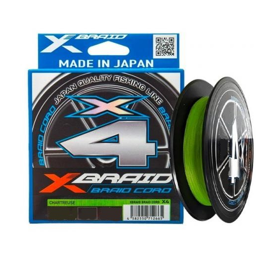 

Шнур YGK X-Braid Braid Cord X4 150m #0.4/0.104mm 8lb/3.6kg