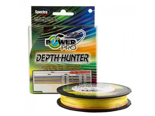 

Шнур Power Pro Depth-Hunter 150m Multi Color 0.15mm 20lb/9kg