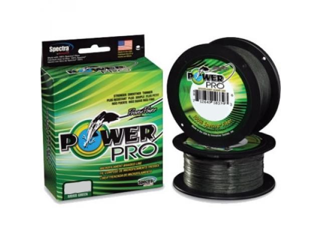 

Шнур Power Pro 455m Moss Green 0.41 88lb/40kg