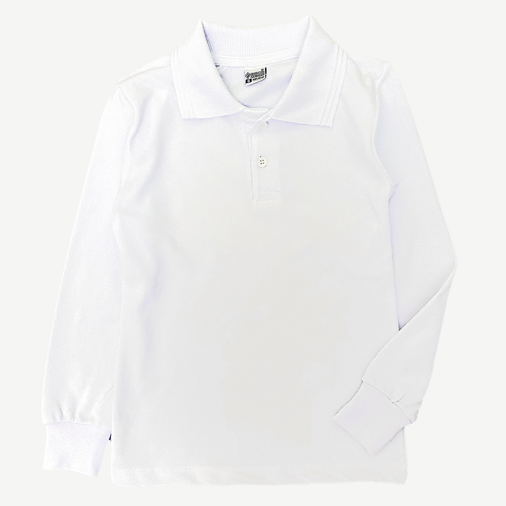 

Поло MCO kids wear з довгим рукавом 152см белый 00001383
