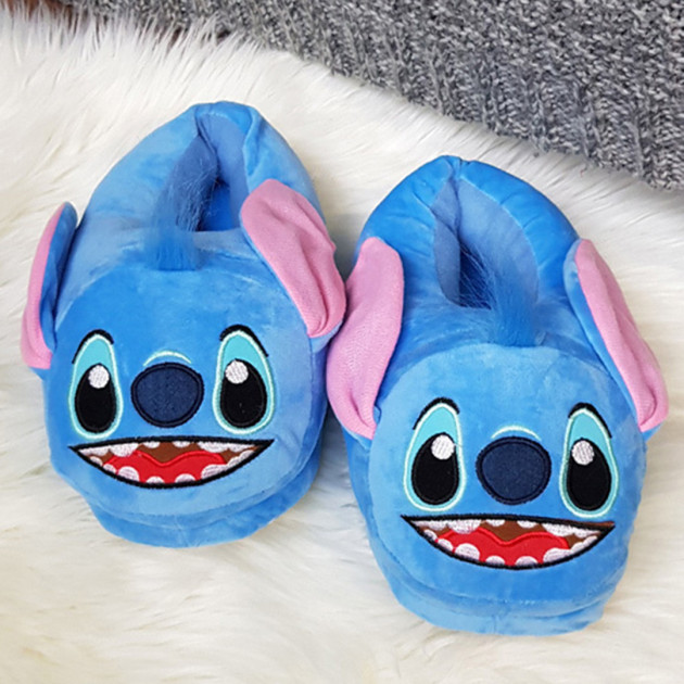 

Плюшевые тапочки игрушки Стич My kigu 28 см Размер 36 универсальный