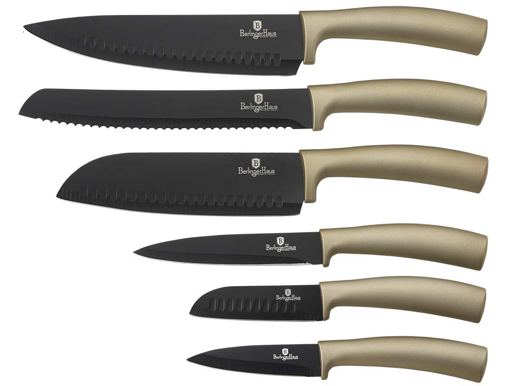 

Набор ножей Berlinger Haus Metallic Line Carbon Edition BH-2393