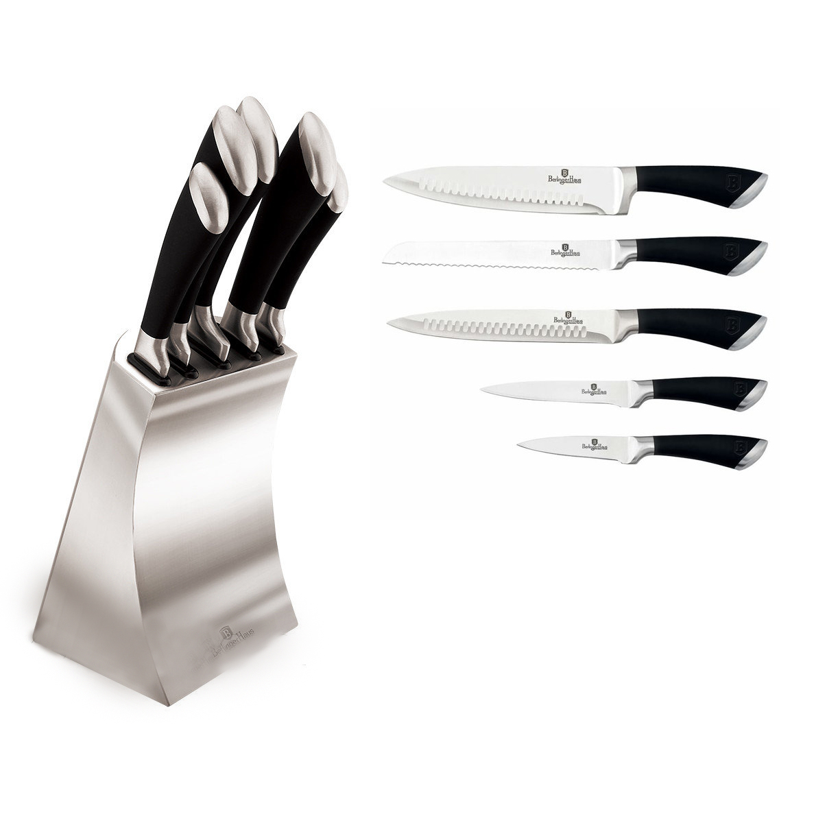 

Набор ножей Berlinger Haus Stainless steel 6 предметов BH-2139
