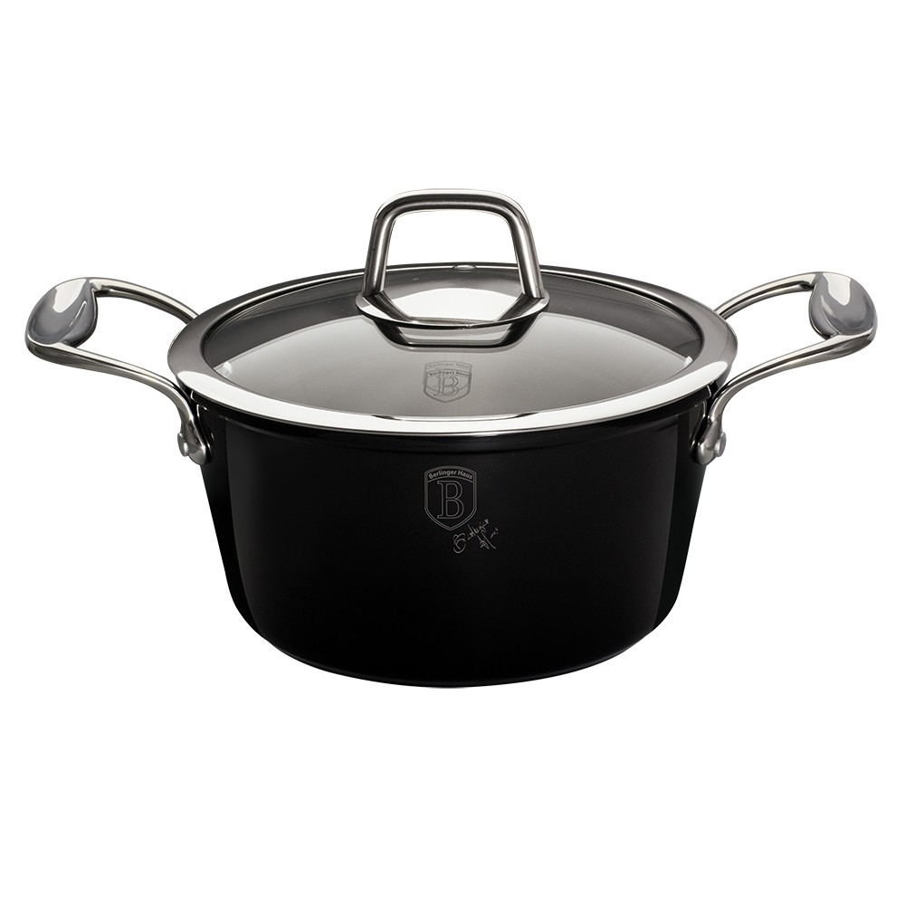

Кастрюля Berlinger Haus Black Royal Collection 2100 мл BH-1676