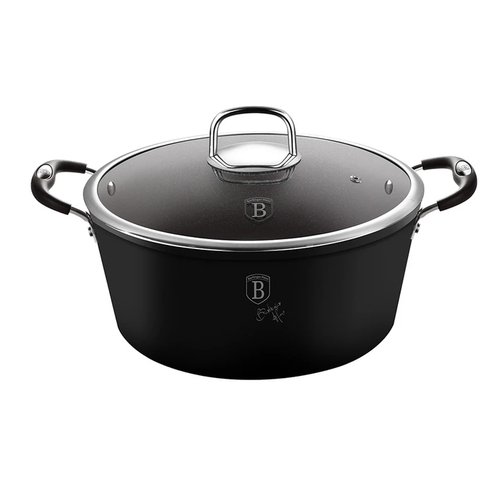

Кастрюля с крышкой Berlinger Haus Black Professional Line 2.5 л BH-6122