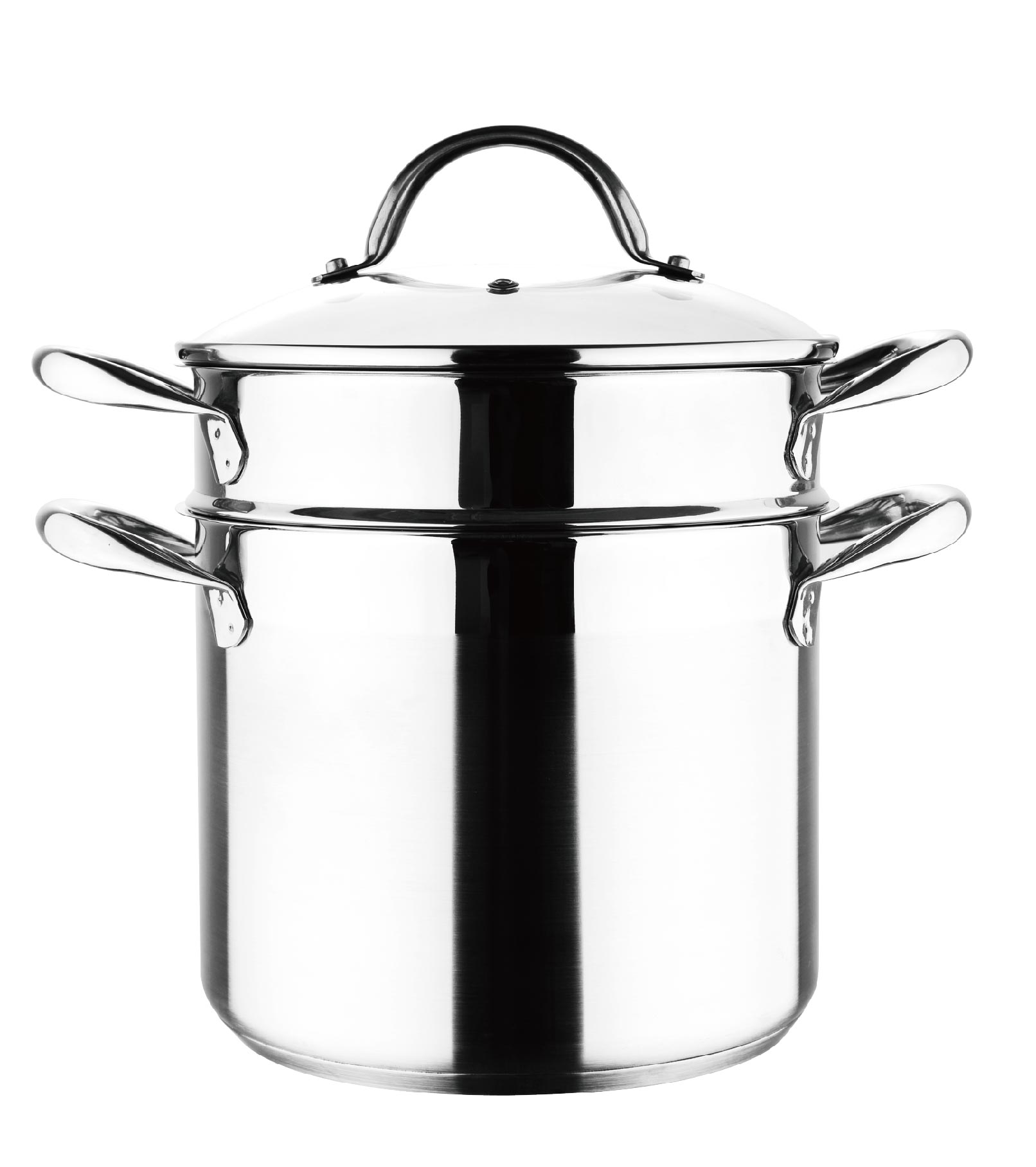 

Кастрюля для спагетти с крышкой 3 пр 5л Bergner BG-6520