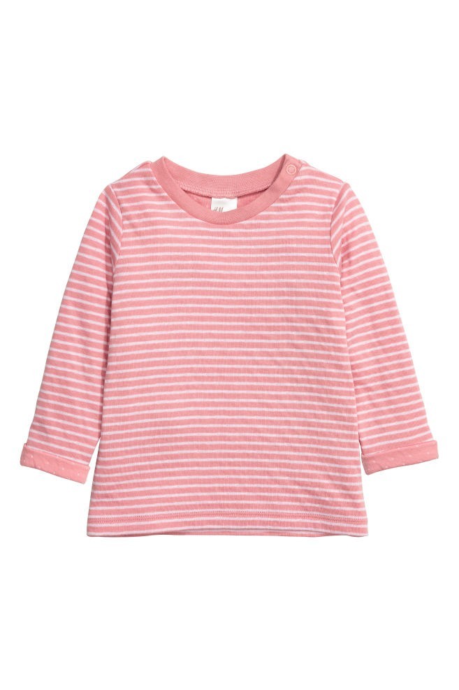 

Футболка H&M 56 см Розовая (НМ110774)
