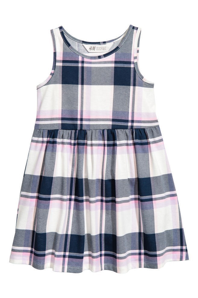 

Платье H&M 92 см Бело-синее