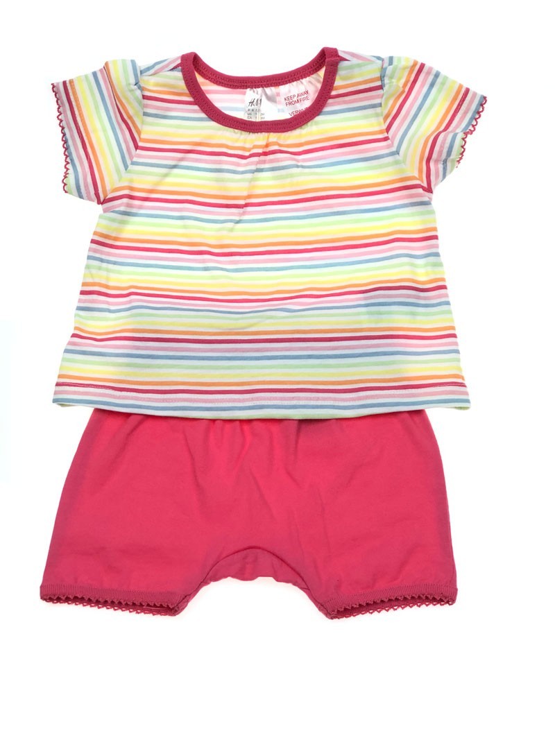 

Костюм H&M шорты+футболка 80 см Розовый (НМ112208)