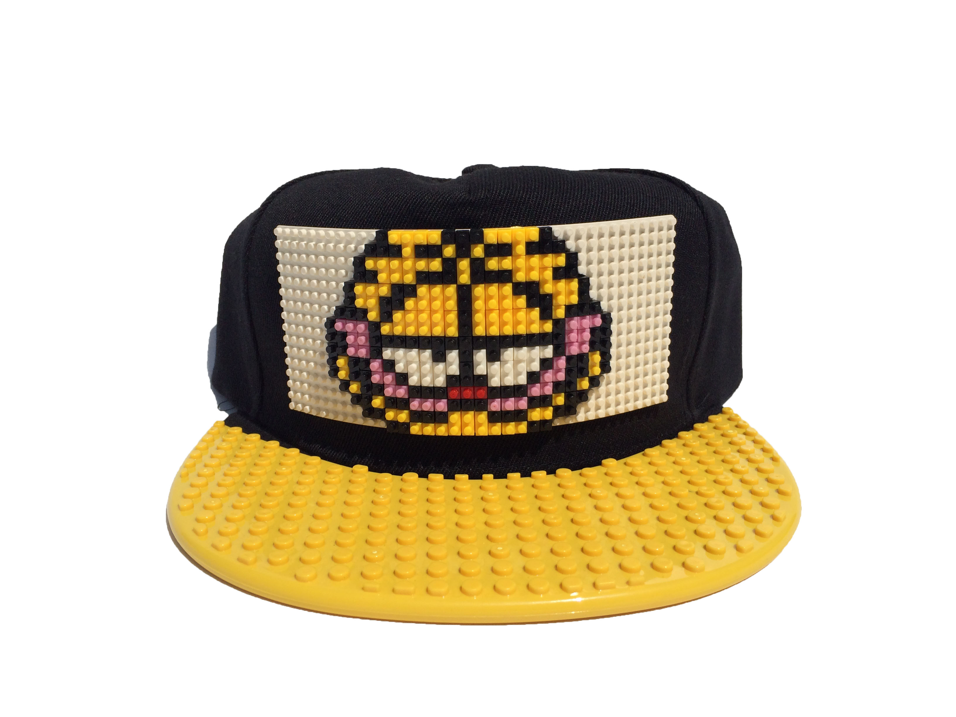 

Кепка-конструктор BricksCap Кот Гарфилд 56-60 Черно-желтый (1000206-L/XL)