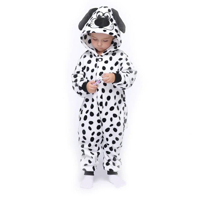 

Пижама Кигуруми детская BearWear Далматинец XL 135 - 145 см Бело-черный (K0W1-0126-XL)