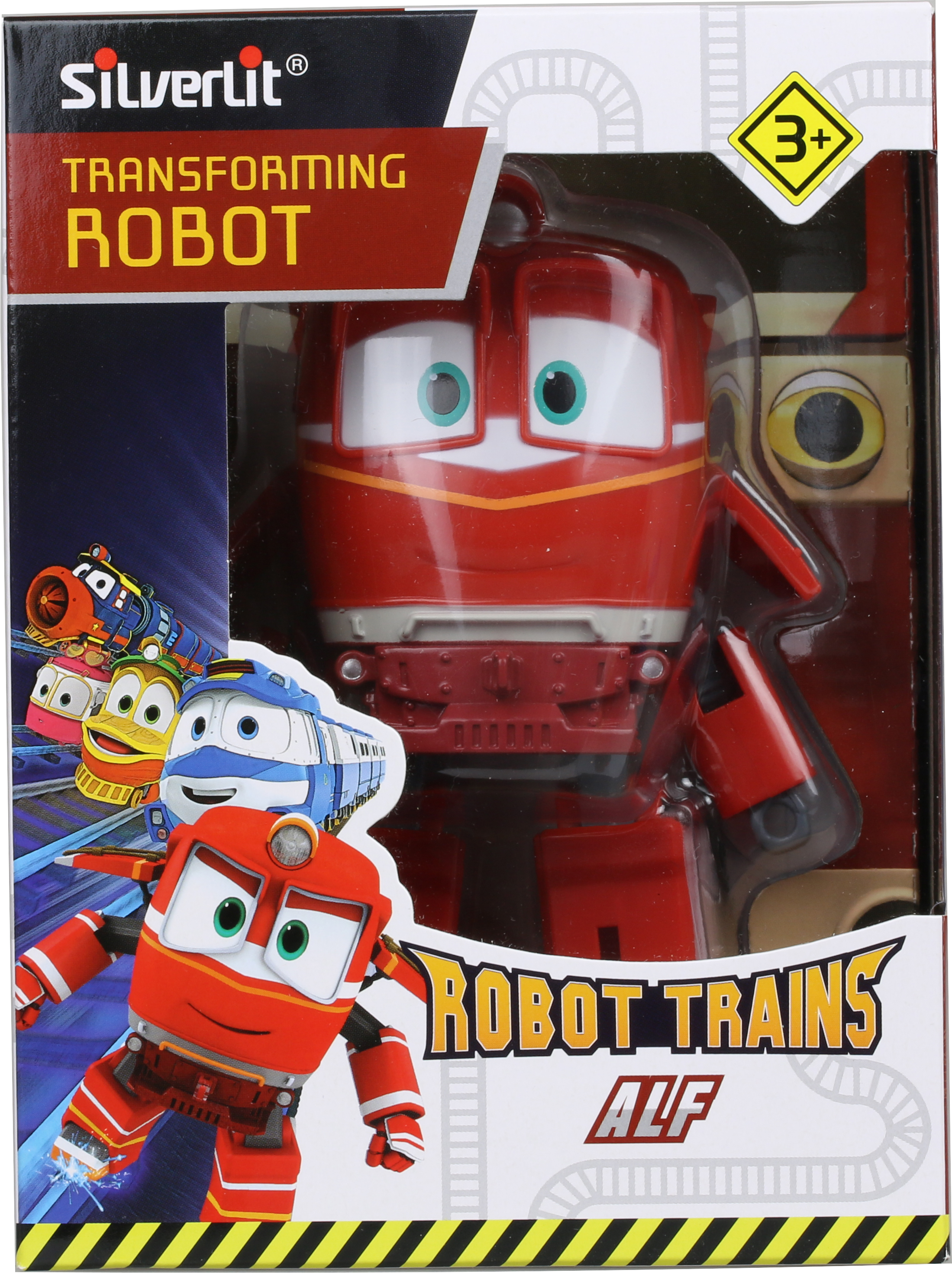 Акция на Паровозик-трансформер Silverlit Robot Trains Альф 10 см (80165) (4891813801658) от Rozetka UA