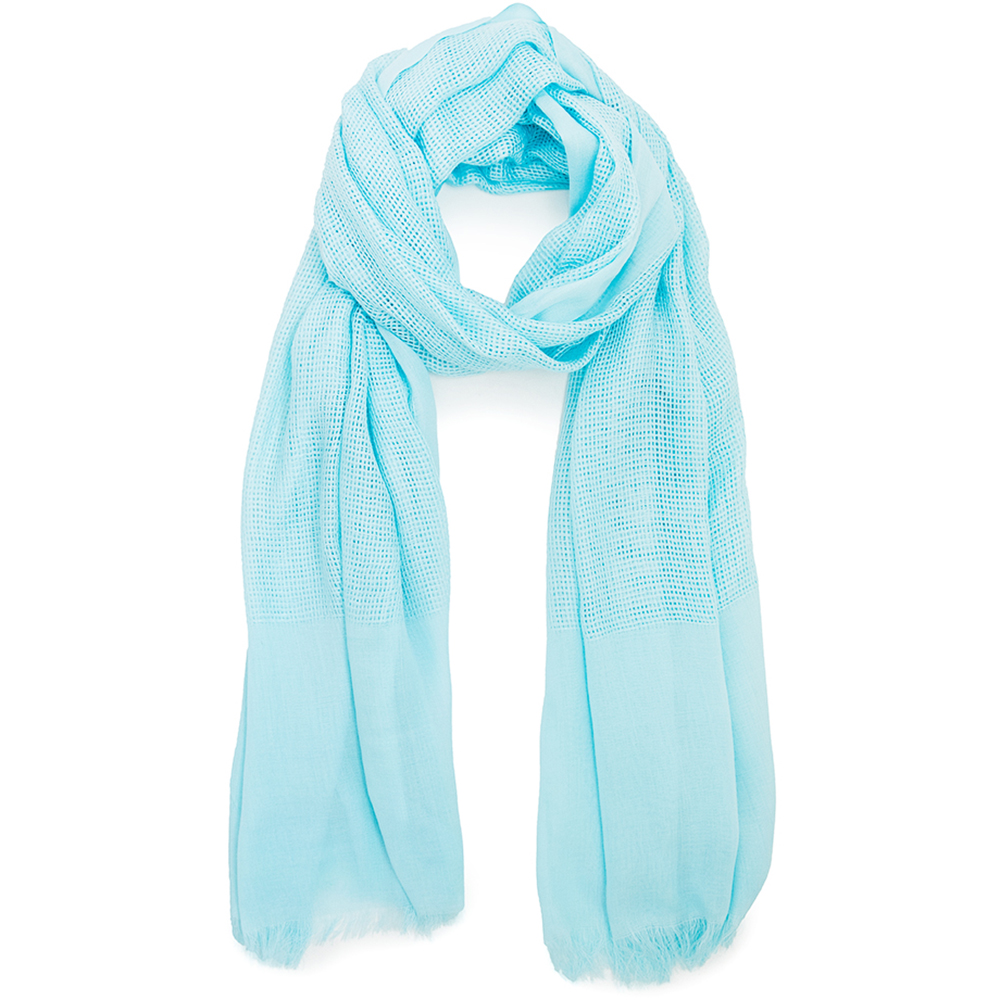 

Палантин AMOO emporio P90-200-21-light blue, голубой