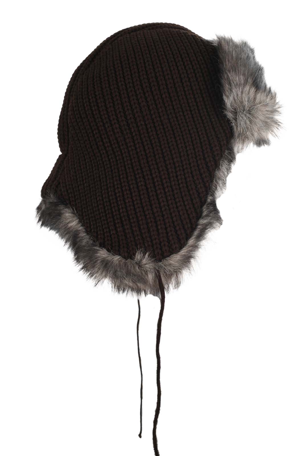 

Зимняя шапка для мальчика Babasik 58090 р56 54см коричневый 58092
