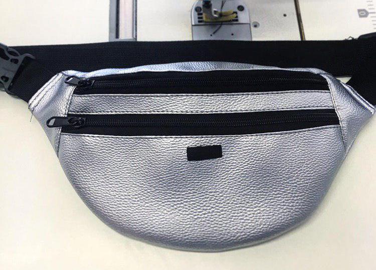 

Поясная сумка (бананка) Mama Kazala Turtle Серебро