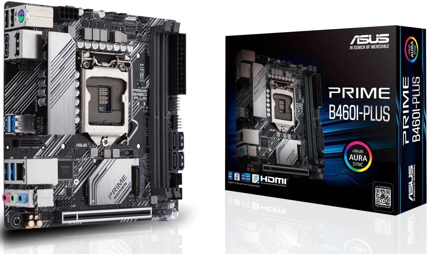 

Материнська плата ASUS PRIME B460I-PLUS