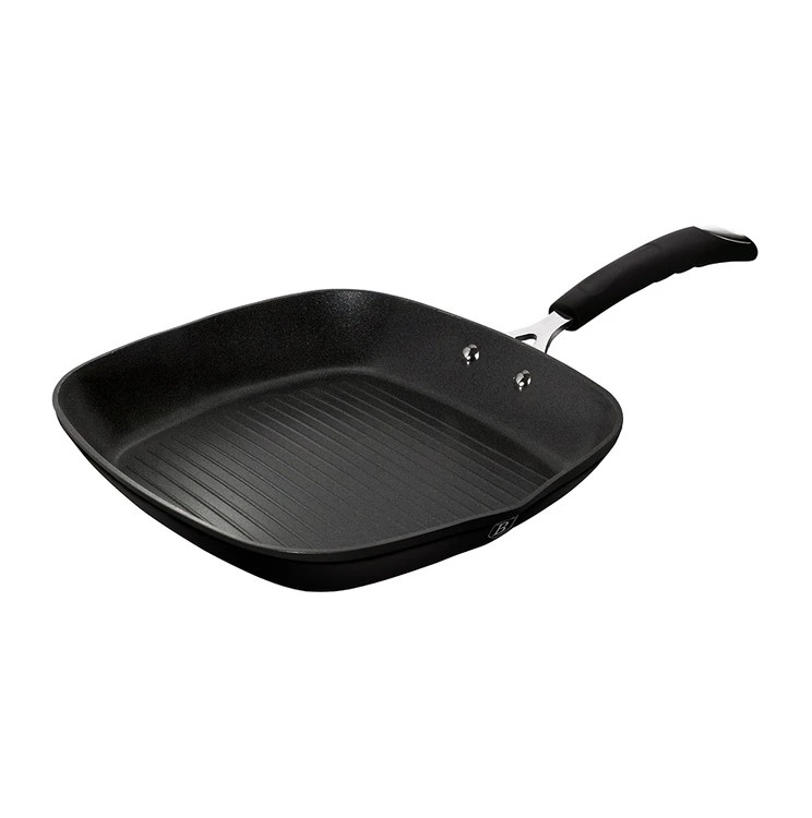 

Сковорода-гриль 28х28х4,1 см Berlinger Haus Black Professional Line BH-6127