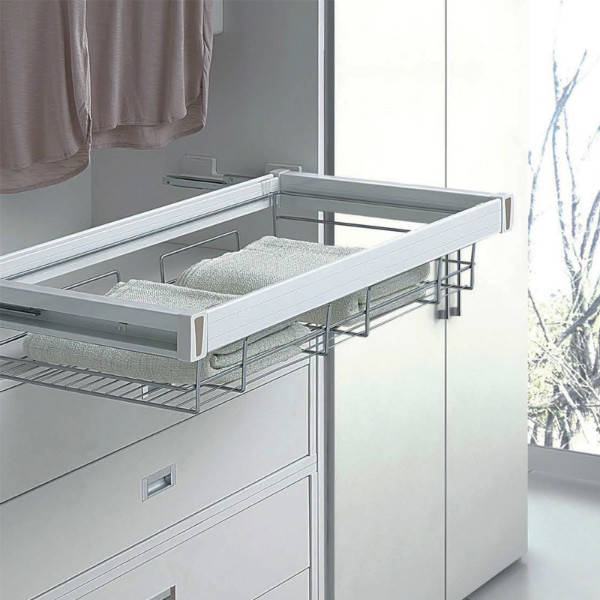 

Полка для одежды центральная хром 864-964мм Muller