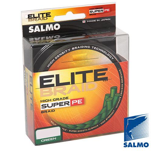 

Жилка плетена Salmo ELITE BRAID Green 125/011 (інд.уп/ *5) (33008)