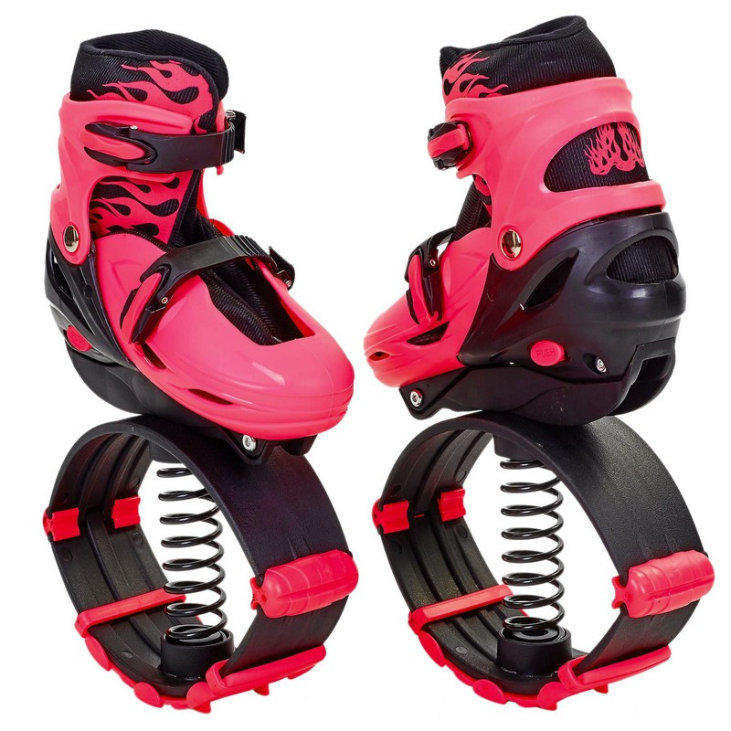 

Ботинки на пружинах фитнес джамперы Kangoo Jumps Plus 901 39-42 розовый