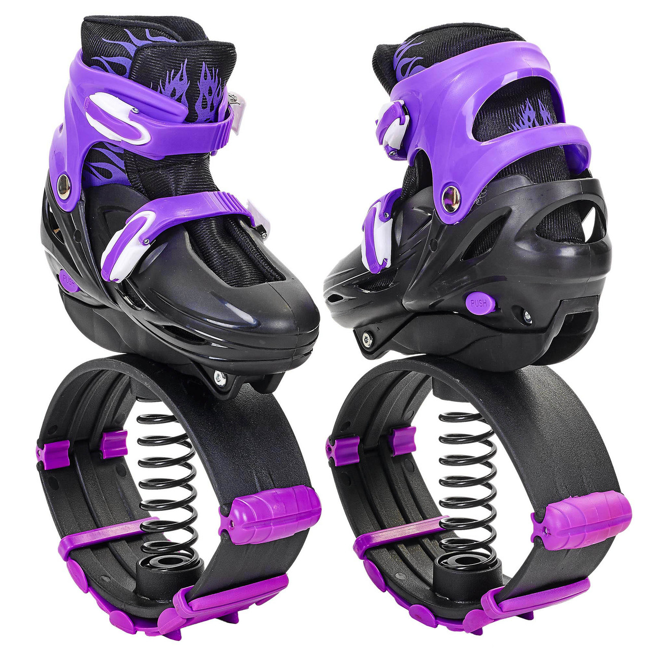 

Ботинки на пружинах фитнес джамперы Kangoo Jumps Plus 901 39-42 фиолетовый
