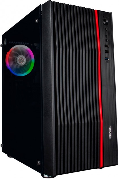 

Корпус 1STPLAYER F5-R1 Color LED Black без БЖ (6576726)
