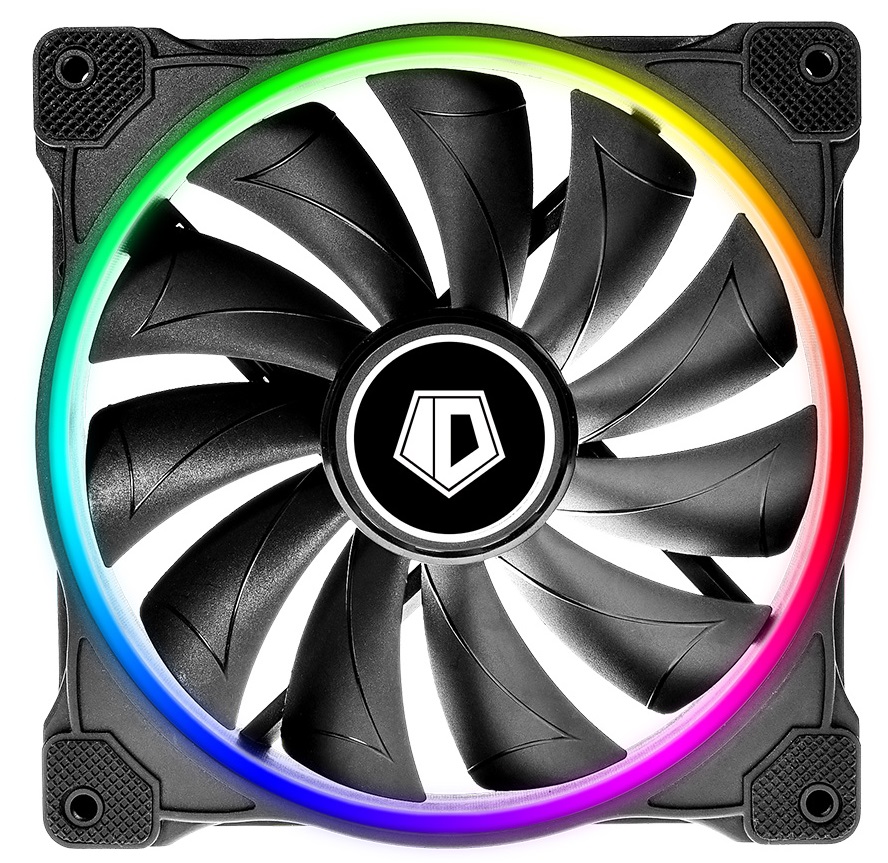 

Кулер ID-Cooling ZF-14025-ARGB 140x140x25мм, 4-pin PWM (6573635)