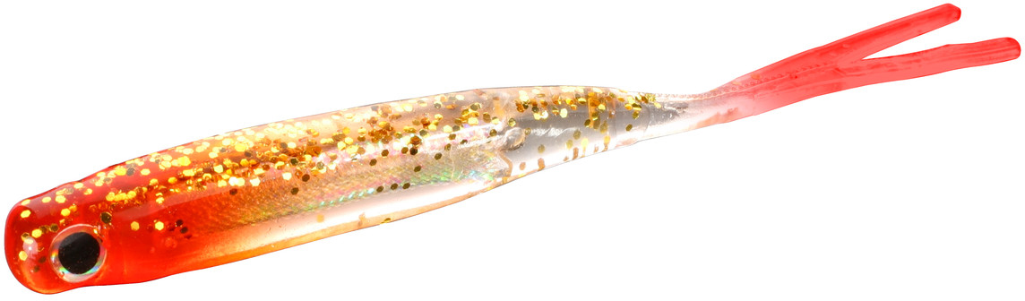 

Виброхвост Mikado Tsubame (съедобный) 11.5 см 5 шт Золотисто-красный (PMTS-11.5-502RT)