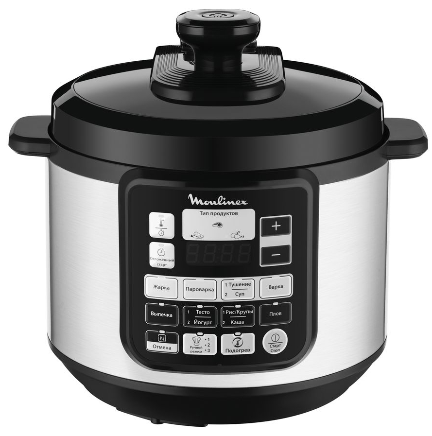 

Мультиварка-скороварка MOULINEX Initial Pressure CE620D32