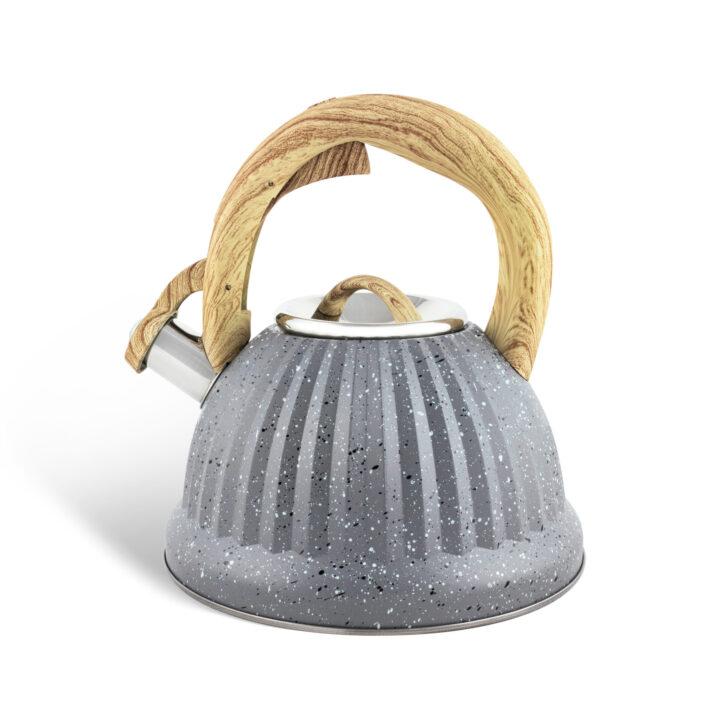 

Чайник из нержавеющей стали со свистком 3 л Edenberg EB-8810 Gray