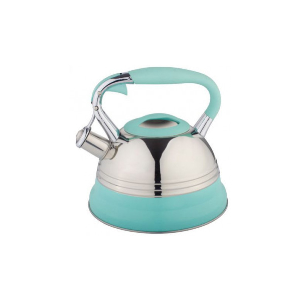 

Чайник из нержавеющей стали со свистком - 3 л Bohmann BH 9921 Turquoise