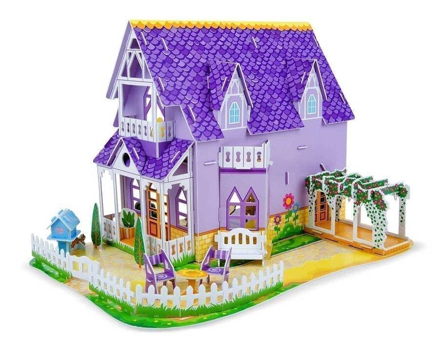 

Пазл Melissa&Doug 3D Фиолетовый домик (MD9461)