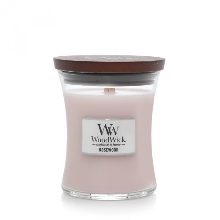 

Ароматическая свеча WoodWick Medium Rosewood 275 г
