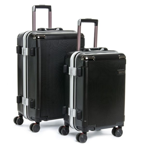 

Комплект чемоданов 2/1 ABS-пластик PODIUM 04 black замок 31479